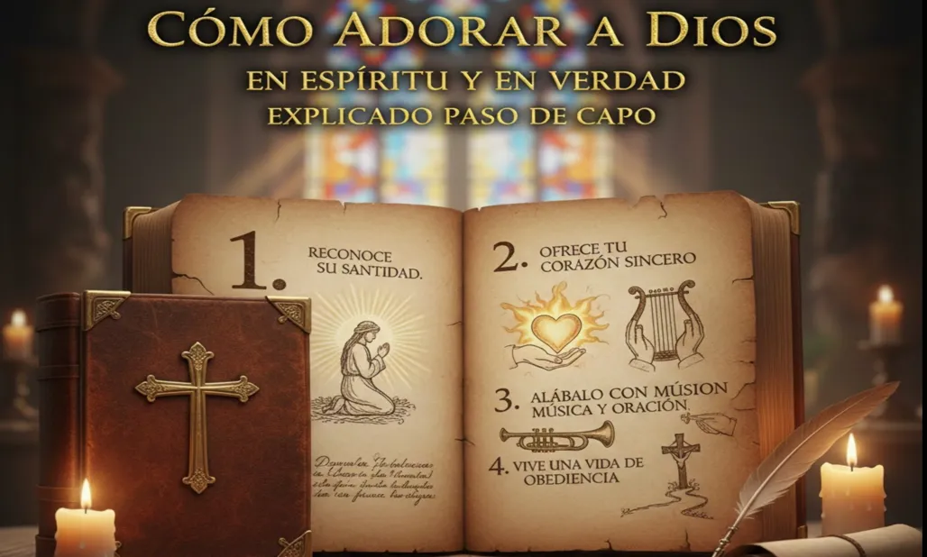 Cómo Adorar a DIOS en Espíritu y Verdad, explicado paso a paso