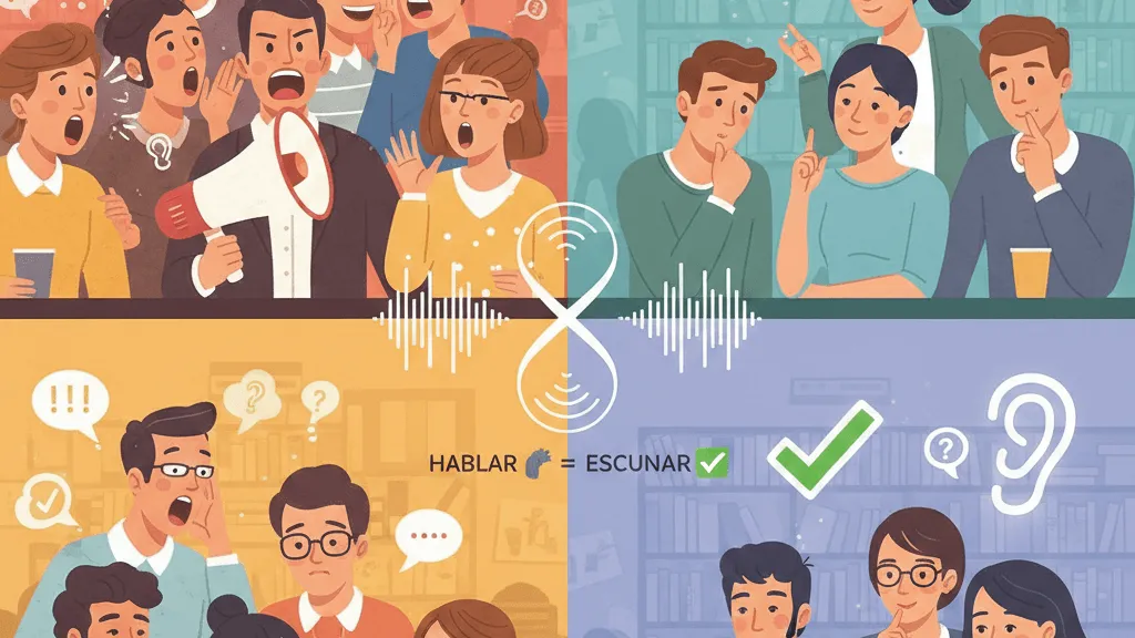 ¿Prefieres hablar o escuchar?