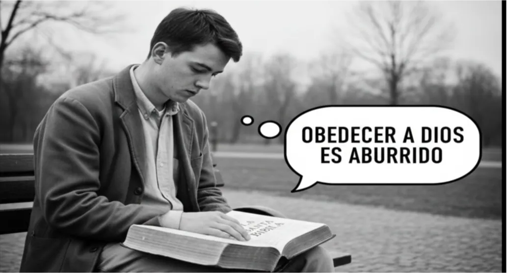 Obedecer a Dios es aburrido